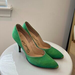 Vintage Green QuailCraft Heels